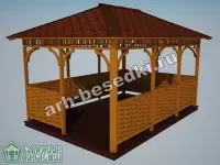 Садовая беседка "Подольск"