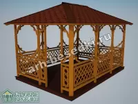 Садовая беседка "Лобня"