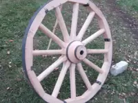 Деревянное колесо большое D=110 см