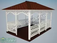 Садовая беседка "Долгопрудная"