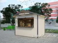 Домик для ярмарки "Чайная лавка" 2х3м
