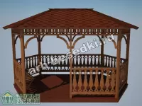 Садовая беседка "Беговая"