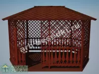 Садовая беседка "Полянка"