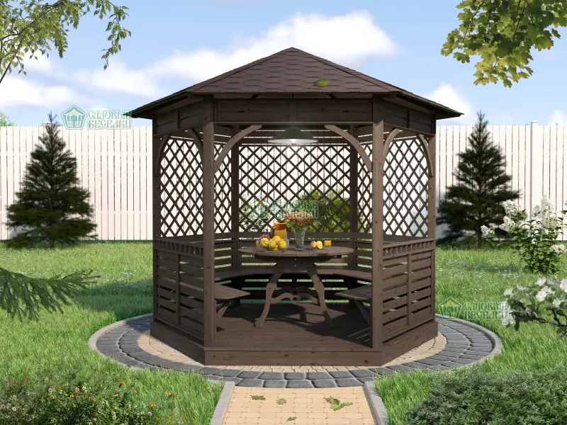 Беседка &amp;quot;Архангельская&amp;quot; фото 1