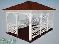 Садовая беседка "Люберцы"