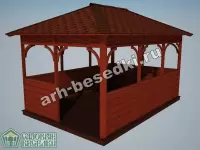 Садовая беседка "Москва"