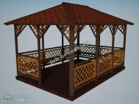 Садовая беседка "Зарьянка"