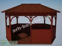 Садовая беседка "Кутузовская"