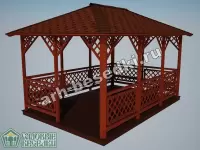 Садовая беседка "Зарьянка"