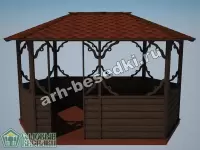 Садовая беседка "Волоколамская"