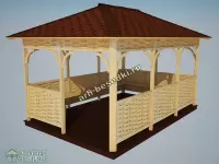 Садовая беседка "Ивантеевка"