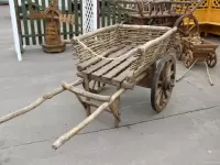 Арба деревянная декоративная (арба плетеная)