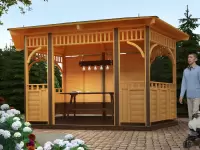 Беседка деревянная \"Сосновая\"