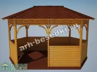 Садовая беседка "Кутузовская"