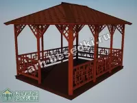 Садовая беседка "Ногинск"