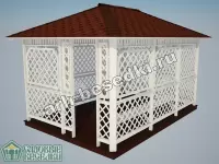 Садовая беседка "Климовск"