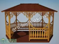 Садовая беседка "Тушинская"