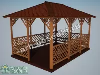 Садовая беседка "Юбилейный"