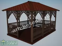 Садовая беседка "Тула"