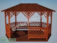 Садовая беседка "Перово"