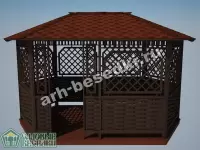 Садовая беседка "Рижская"