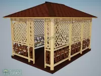 Садовая беседка "Хотьково"