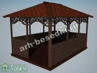 Беседка дачная "Холмогорская"