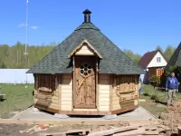 Гриль домик \"Grillhütte\" с брашированием