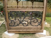 Беседка ажурная \"Черная ковка\"