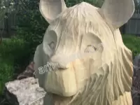 Скульптура медведя