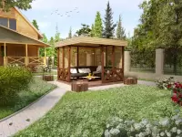 Беседка-веранда Роксана L 3х3м №4