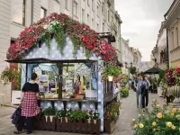 Домик для ярмарки "Весенний" (2х3 м.)