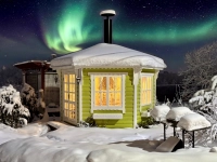 Гриль беседка из дерева Лайм 9,5м2 №11