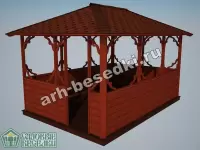 Садовая беседка "Ростов"