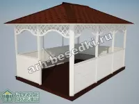 Беседка дачная "Холмогорская"