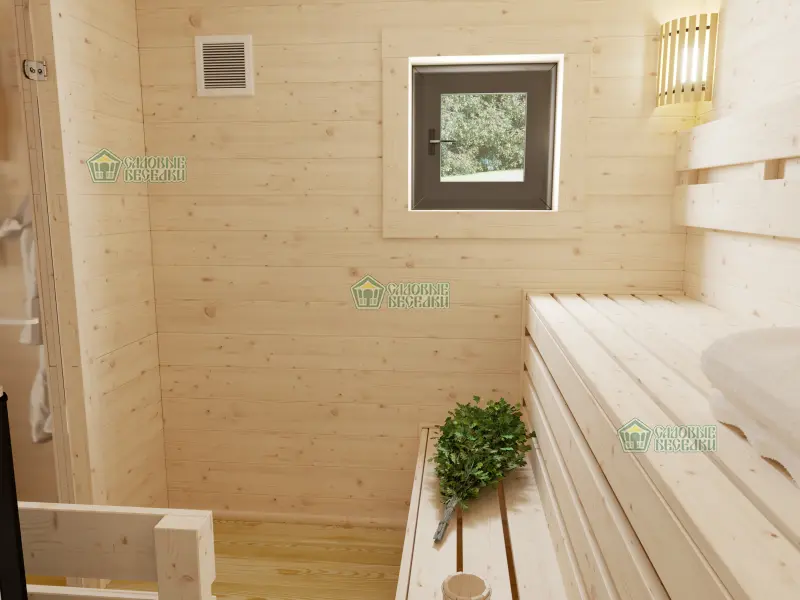 Баня ”Скандинавия” проект 1