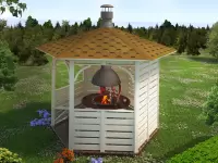 Беседка с грилем "Грильландия" фото 1