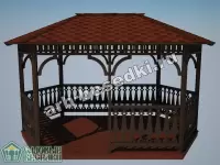 Садовая беседка "Беговая"
