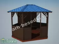 Садовая беседка "Родиола"