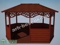 Садовая беседка "Белорусская"