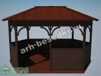 Садовая беседка "Кутузовская"