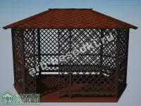 Садовая беседка "Алма-Атинская"