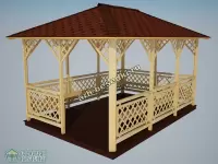 Садовая беседка "Зарьянка"