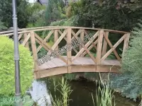 Большой деревянный мостик (450 см)
