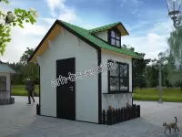 Домик для ярмарки "Весенний" (2х3 м.)