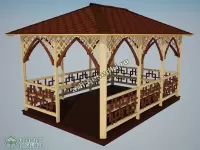 Садовая беседка "Ожерелье"