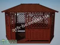 Садовая беседка "Рижская"