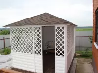 Беседка закрытая 3х4