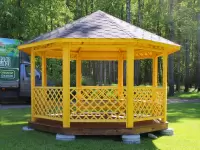 Беседка восьмиугольная "Парковая" - фото 5
