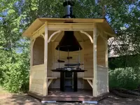 Беседка с грилем Open Grill #4